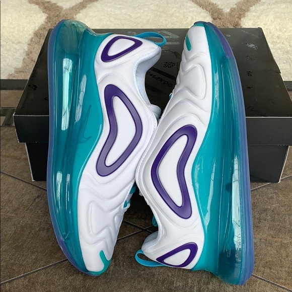 NIKE W AIR MAX 720 white/court purple-spirit teal - Picture 13 of 16